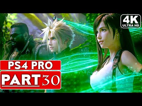 FINAL FANTASY 7 REMAKE Gameplay Walkthrough Part 30 FULL GAME [4K PS4 PRO] - No Commentary