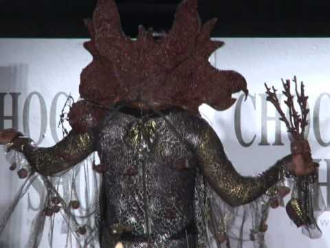 A chocolate fashion fantasy in New York