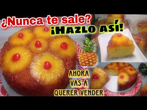 🔴 The Best Venezuelan PINEAPPLE CAKE step by step | Authentic Venezuelan Recipe | Pineapple Upside