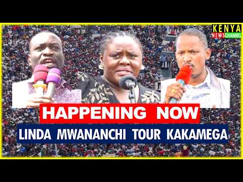LIVE KAKAMEGA - Sifuna EXPLOSIVE Rally with Babu, Orengo, Onyonka, Winnie | Linda Mwananchi Tour