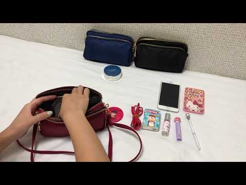 PL8682 韓製輕量斜咩袋✨$249 黑/紅/藍