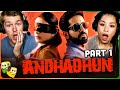 ANDHADHUN (Part 1) Movie Reaction! | Ayushmann Khurrana | Tabu | Radhika Apte DEFAULT Thumbnail
