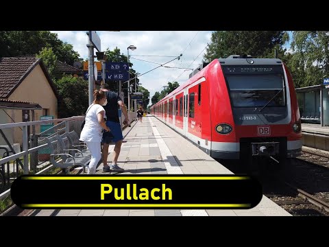 S-Bahn Station Pullach - Munich 🇩🇪 - Walkthrough 🚶