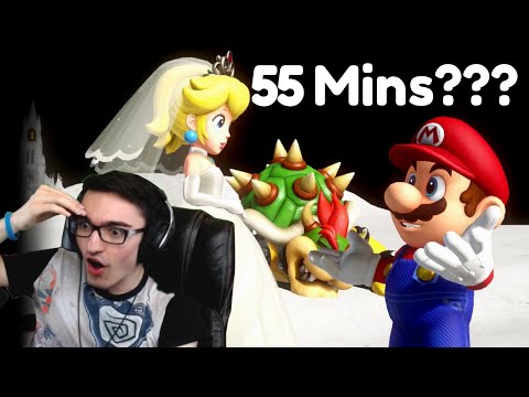 Reacting to the PERFECT Mario Odyssey Speedrun (55:28 - Human TAS)