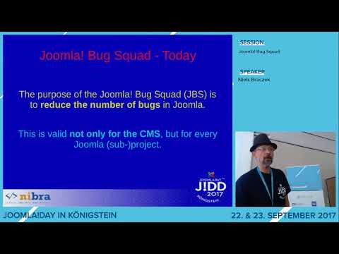 JD17DE - Joomla! Bug Squad (Audio fehlt/gestört)