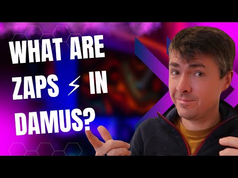What are "zaps" in Nostr/Damus? ⚡️
