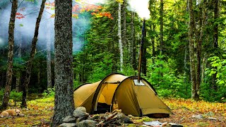 Hot Tent Bushcraft Camping
