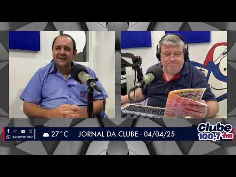 Jornal da Clube - 04/05/2025 - Edição da Manhã