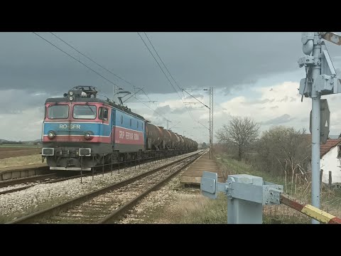 GFR 40-1008-4 ON TANKER CARS GOING AS TRAIN NUMBER 52345 WHILE PASSING Nozrina | 16.03.2025.