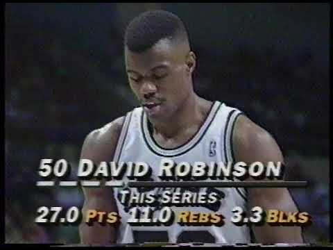 1993 NBA Playoffs Western Conference Semifinals #1 Suns vs #5 Spurs Game 6 Full Game