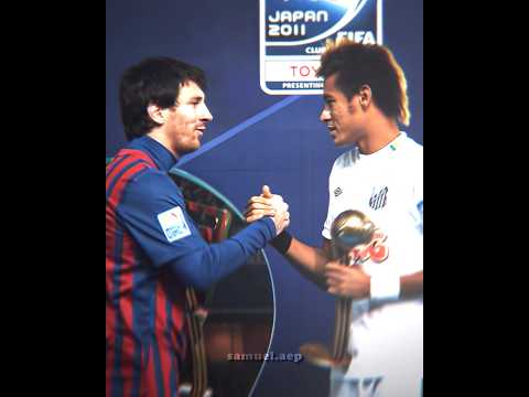 When Neymar met Messi for the first time 🔥 #shorts #neymar #messi #football