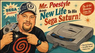 Mr. Poestyle Brings New Life To His Sega Saturn 