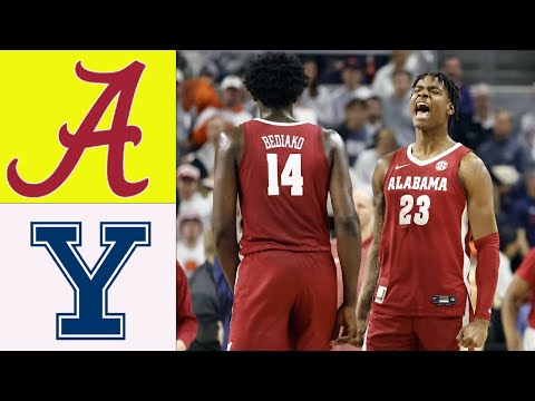 Alabama Crimson Tide vs Yale Bulldogs FULL Game Highlights | Dec 29,2025 Men's College Basketball