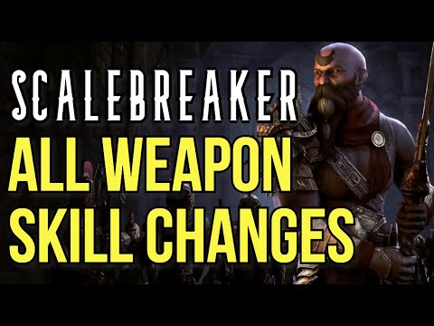 ALL WEAPON SKILLS CHANGES - Scalebreaker DLC PTS Patch Notes 5.1.0 Review