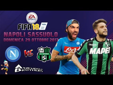 FIFA 18 Pronostico Napoli - Sassuolo 29/10/2017