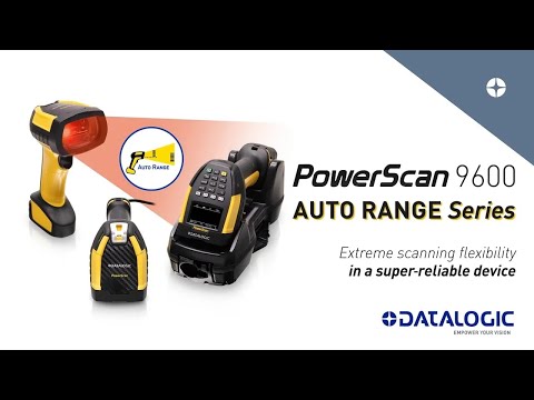 Powerscan 9600 Auto Range Series | (EUR) Extreme scanning flexibility in a super-reliable device