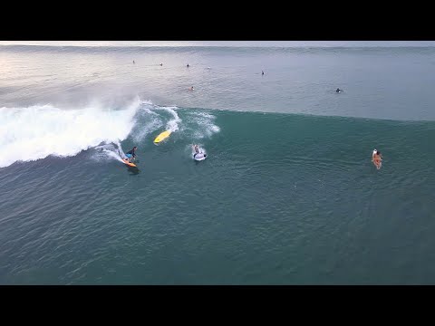 Drop In To Close Call - Impossibles - Surfing Bali