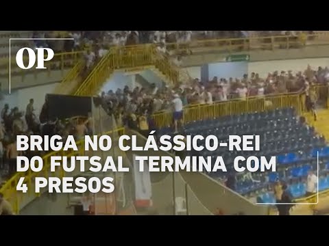 Fight at the Futsal Classic-King ends with 4 arrests and seizures
