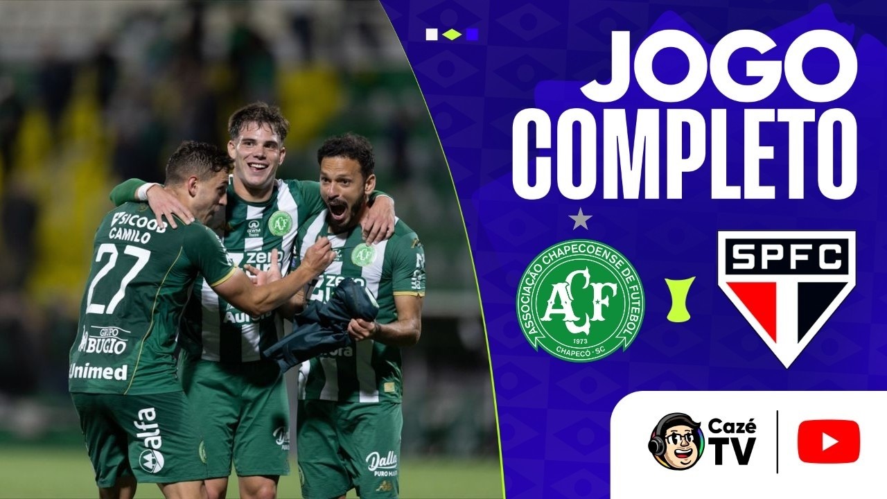 JOGO COMPLETO: CHAPECOENSE X SÃO PAULO | BRASILEIRÃO 2026 | 24ª RODADA