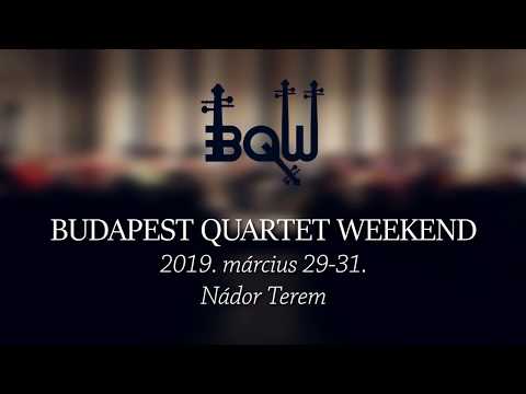 Budapest Quartet Weekend 2019