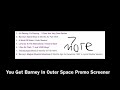 Only 7 More For February 10 1998 Before In Outer Space Promo Screener VHS