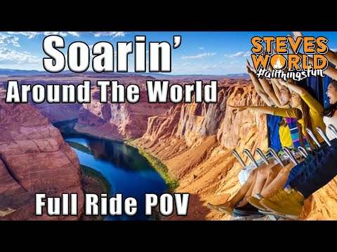 Soarin' Around The World Full Ride POV From Epcot