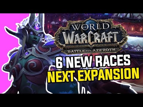 6 NEW PLAYABLE RACES in Battle for Azeroth - Allied Race Explanation