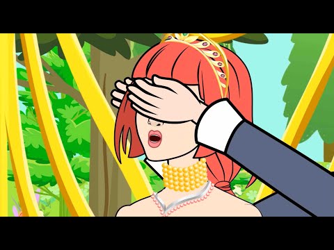 Dame Hiver (Dame Holle) et la Surprise | Conte pour Enfants | Dessin Animé  avec @lesptitszamis