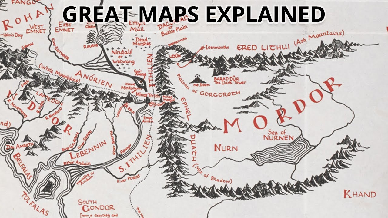 Tolkien's Incredible Map of Middle-Earth | Great Maps Explained
