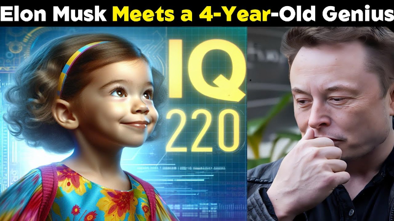 Elon Musk Encounters A 4 Year Old Genius With An IQ of 220—What Happens Next Will Blow Your Mind!