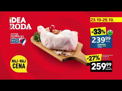 IDEA i RODA | Nedeljna akcija 23.10 -29.10.2025.
