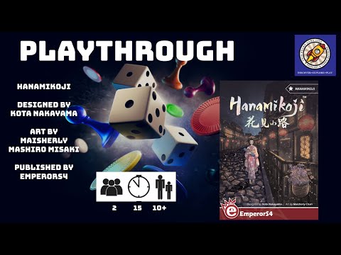 Hanamikoji Playthrough