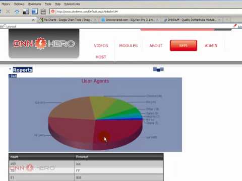 DotNetNuke Tutorial, SQLView Pro module, second shot - Video #42