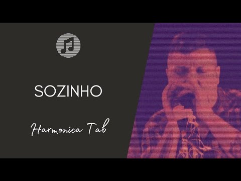 🎶 Sozinho - Caetano Veloso (na Gaita com Tablatura)