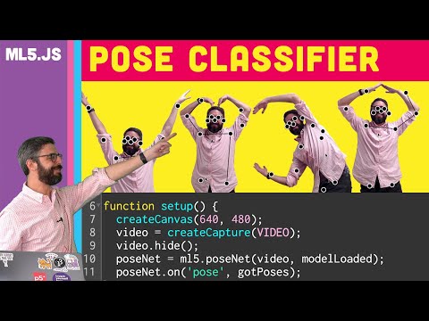 ml5.js: Pose Classification with PoseNet and ml5.neuralNetwork()