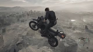バイオハザードレクイエム実況ライブ逝きます21、前世はボトムズだろ！むせる！バイクチェイスに懐かしの警察署