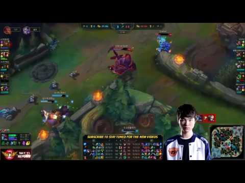 SKT T1 Faker   Cho'Gath Midlane ►Patch 6 1 Ranked Challenger KR HIGHLIGHTS