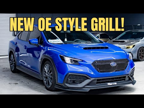 NEW OE STYLE GRILL FOR THE 2022 - 2024 SUBARU WRX!