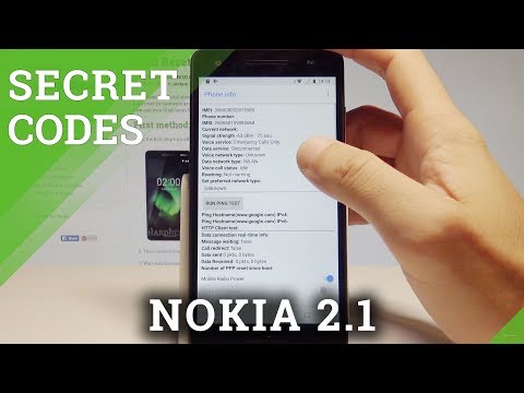 Secret Codes NOKIA 2.1 - Hidden Mode / Advanced Options / Service Menu