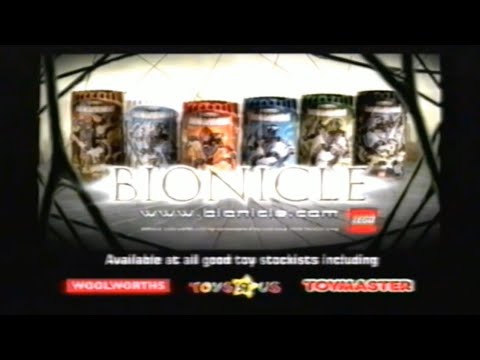 Rare UK 20s Toa Hordika TV Commercial. Products, Sets ! - LEGO Bionicle 2005