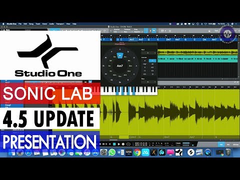 Presentation: Presonus Studio One 4.5 Update