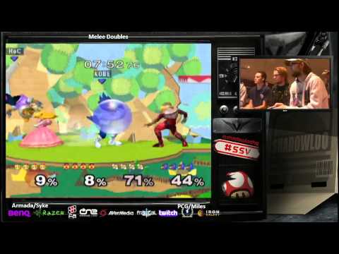 SSV Melee Doubles - Armada+Syke vs PCG+Miles