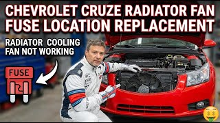 How to Fix Chevy Cruze Overheating: Radiator Fan Fuse & Relay Location (2011–2019)