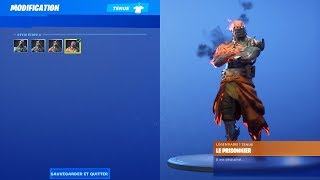 comment debloquer l etape 4 du skin prisonnier sur fortnite hmong video - fortnite danser devant les gargouilles