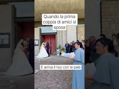 Quando la prima coppia di amici si sposa