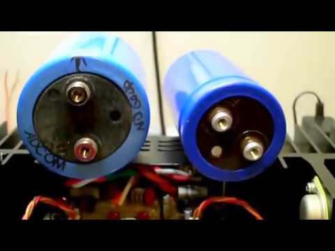 Adcom GFA-555 mkII filter capacitor replacement