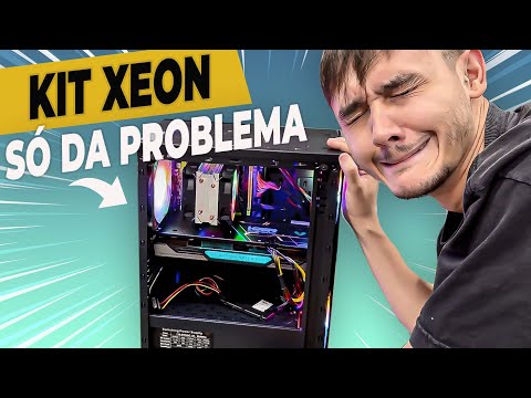 MAIS UM PC GAMER COM  KIT XEON DANDO PROBLEMA 💀