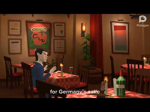 Boris the teeth guy argues with G-man at the restaurant/arrested