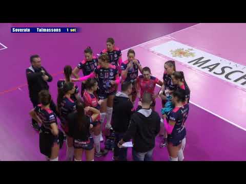 Volley Soverato - Talmassons 3-2  del  17 Novembre 2019
