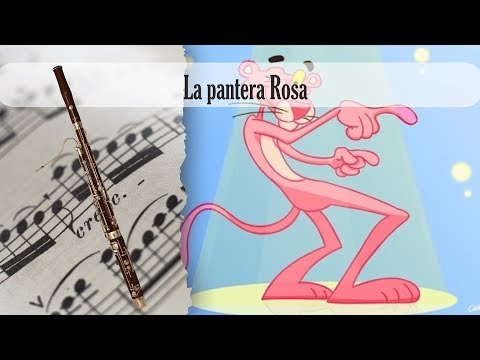 Partitura La pantera Rosa Fagot